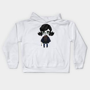 Agnes The Rosary Hacker (Anime Style) Kids Hoodie